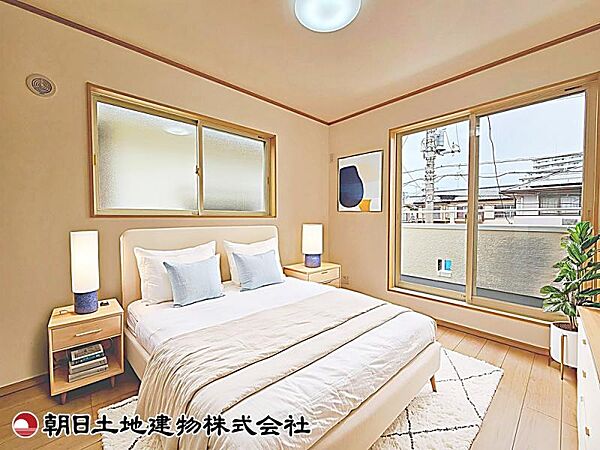 【居室】家具を配置したCGイメージ居室です。部屋の広さや使い方を想像しやすく、生活シーンをイメージできます。（家具等はCG加工です）