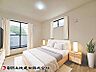 寝室：【居室】部屋の広さや使い方を想像しやすく、生活シーンをイメージできます。（家具等はCG加工です）