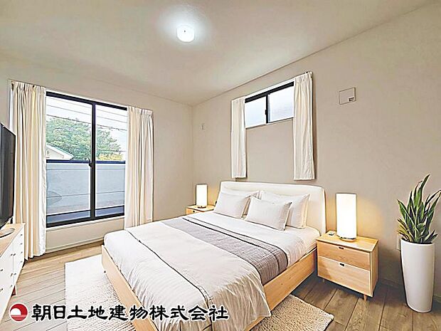 【居室】部屋の広さや使い方を想像しやすく、生活シーンをイメージできます。（家具等はCG加工です）