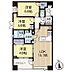 間取り：【間取図】住空間の構成が一目で分かる間取図です。各部屋のつながりを確認でき、住まい選びの参考になります。