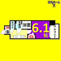 ディアレイシャス金山  ｜ 愛知県名古屋市中区正木4丁目（賃貸マンション1K・8階・22.71㎡） その2