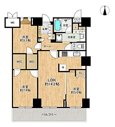 間取図画像 3LDK