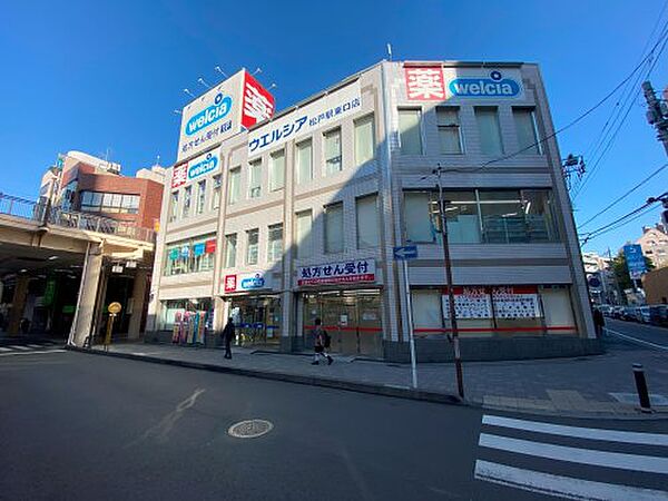 画像25:【ドラッグストア】ウエルシア松戸駅東口店まで481ｍ