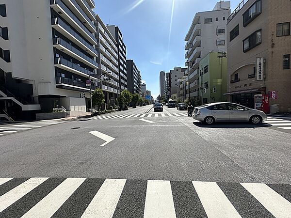 前面道路