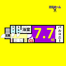 メイクスWアート上前津V  ｜ 愛知県名古屋市中区橘2丁目（賃貸マンション1K・14階・23.10㎡） その2