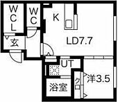 札幌市豊平区豊平七条7丁目 4階建 新築のイメージ