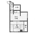 久井マンション3階3.3万円