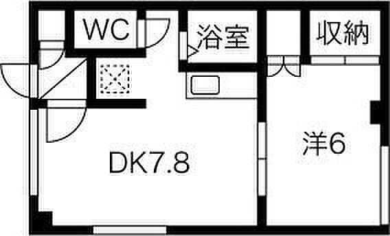 北海道札幌市豊平区中の島一条11丁目(賃貸アパート1DK・2階・31.95㎡)の写真 その2