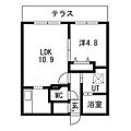 HANA 24 仮)GA-菊水1-4MS1階6.2万円