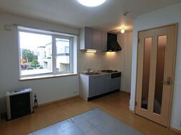 アークコート平岸32 2階1DKのリビング/ダイニング