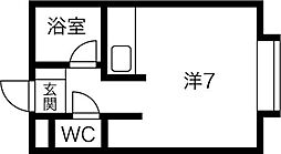 間取図画像 ワンルーム