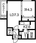 札幌市豊平区平岸五条14丁目 3階建 築17年のイメージ