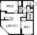札幌市豊平区月寒中央通10丁目 5階建 築8年のイメージ