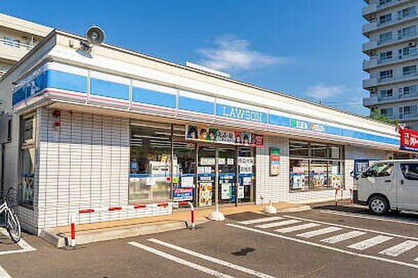 画像17:ローソン札幌中の島1条六丁目店 558m