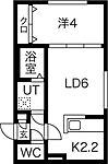 札幌市豊平区中の島一条3丁目 4階建 築2年のイメージ