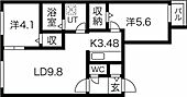 札幌市中央区南十七条西10丁目 5階建 築2年のイメージ