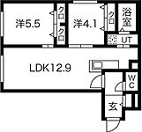 札幌市中央区南八条西12丁目 4階建 築3年のイメージ