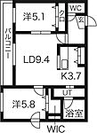 札幌市中央区南十八条西16丁目 4階建 築9年のイメージ