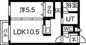 札幌市白石区本郷通7丁目北 4階建 築13年のイメージ