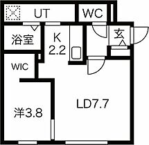 仮)SENNA栄通17MS  ｜ 北海道札幌市白石区栄通17丁目（賃貸マンション1LDK・3階・34.40㎡） その2