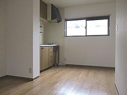 ハイカムール皆生 201 2階2DKのリビング/ダイニング