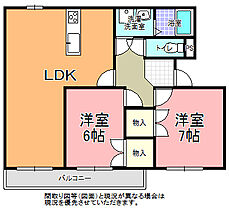 ベルフラワー 202 ｜ 茨城県水戸市平須町1828-1047（賃貸マンション2LDK・2階・65.00㎡） その2