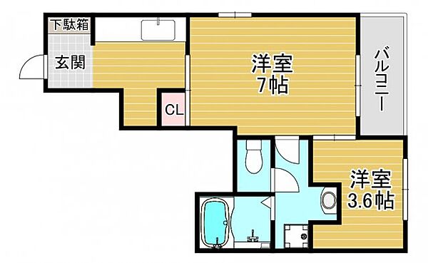 同じ建物の物件間取り写真 - ID:227081521102