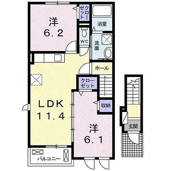 同じ建物の物件間取り写真 - ID:245003194478