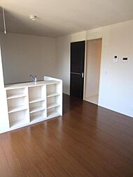 パースハイム　B棟 202 2階1LDKのリビング/ダイニング