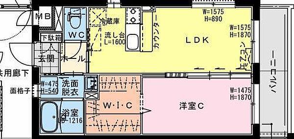 同じ建物の物件間取り写真 - ID:245003180892