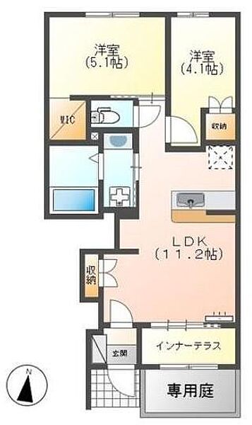 同じ建物の物件間取り写真 - ID:245003181403