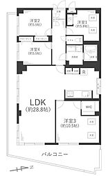 間取図画像 4LDK