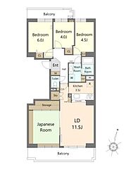 間取図画像 4LDK