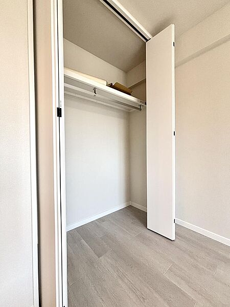 片づけ上手になれる十分な収納力