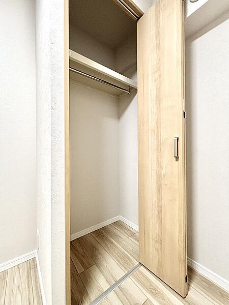 片づけ上手になれる十分な収納力