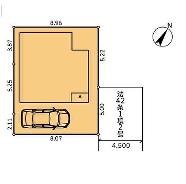 ◎区画図（カースペース１台可）