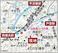 ＜現地案内図＞