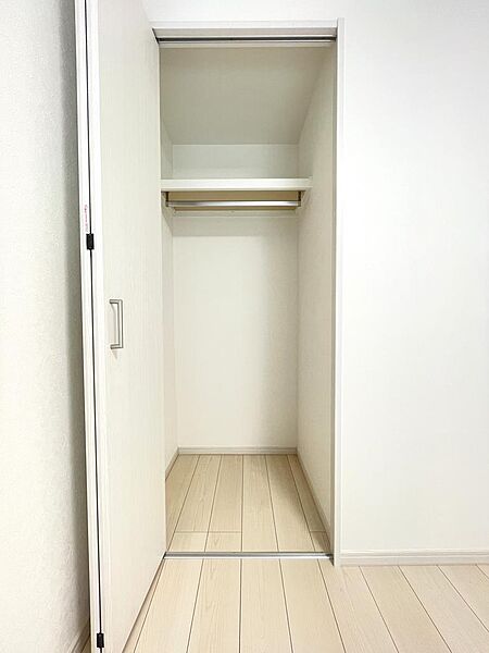 片づけ上手になれる十分な収納力