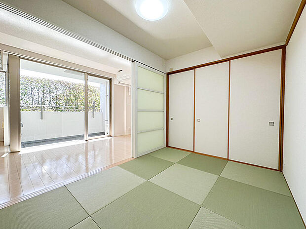 【和室約6帖】琉球畳を使用した和室