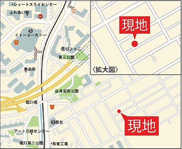 【現地案内図】