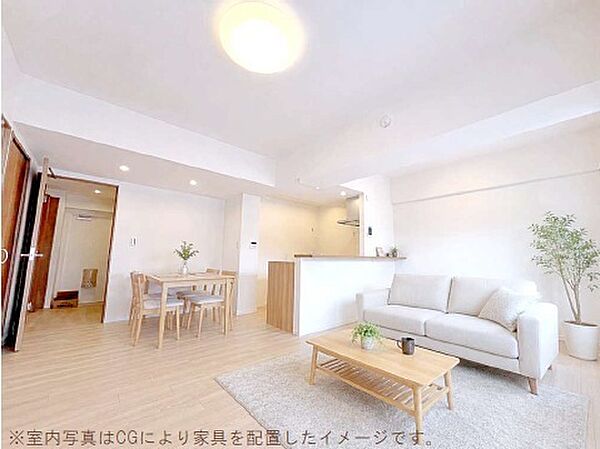 ◎室内家具はCGにより家具を配置したイメージになります