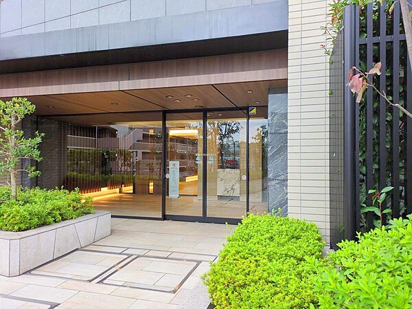 オートロック付きで防犯面も安心です