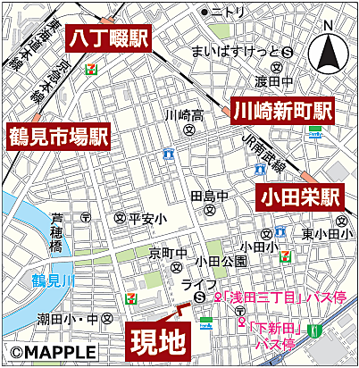 【現地案内図】