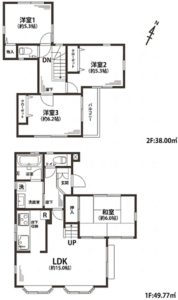 間取り：314002848287