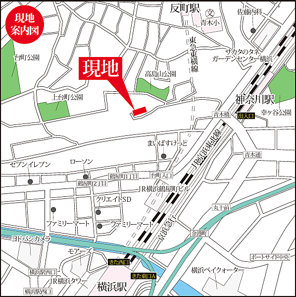 【現地案内図】