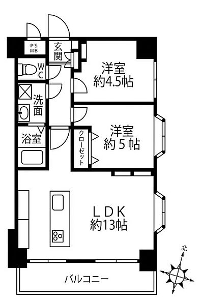 ◎５階角住戸につき開放感あり♪通風・眺望・陽当り良好です。