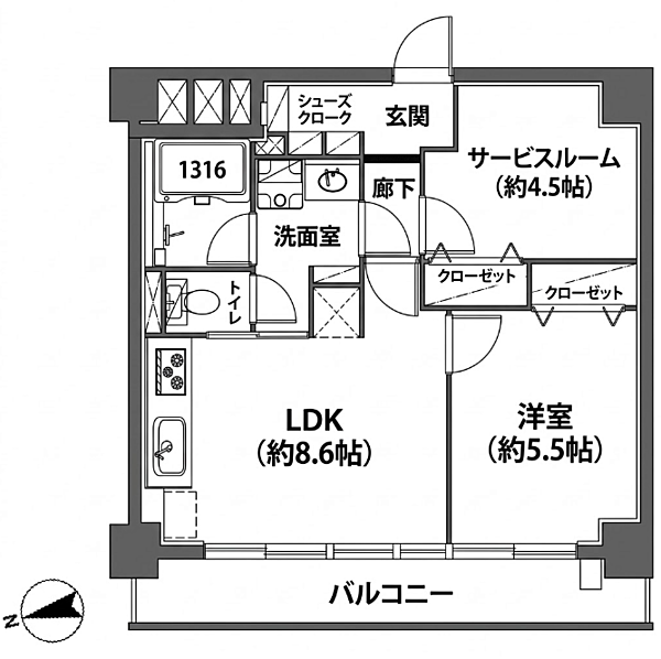 間取り：314002857374