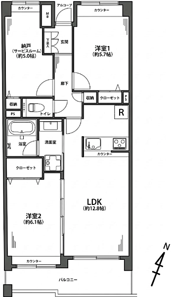 間取り：314002862318