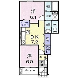JR日豊本線 五十市駅 バス35分 小学校下下車 徒歩6分 1階/-