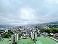 ベランダから見...